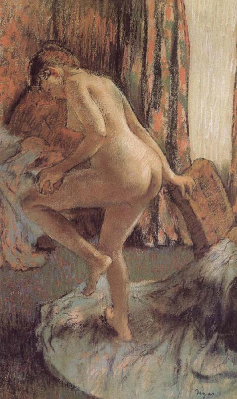 Edgar Degas After bath